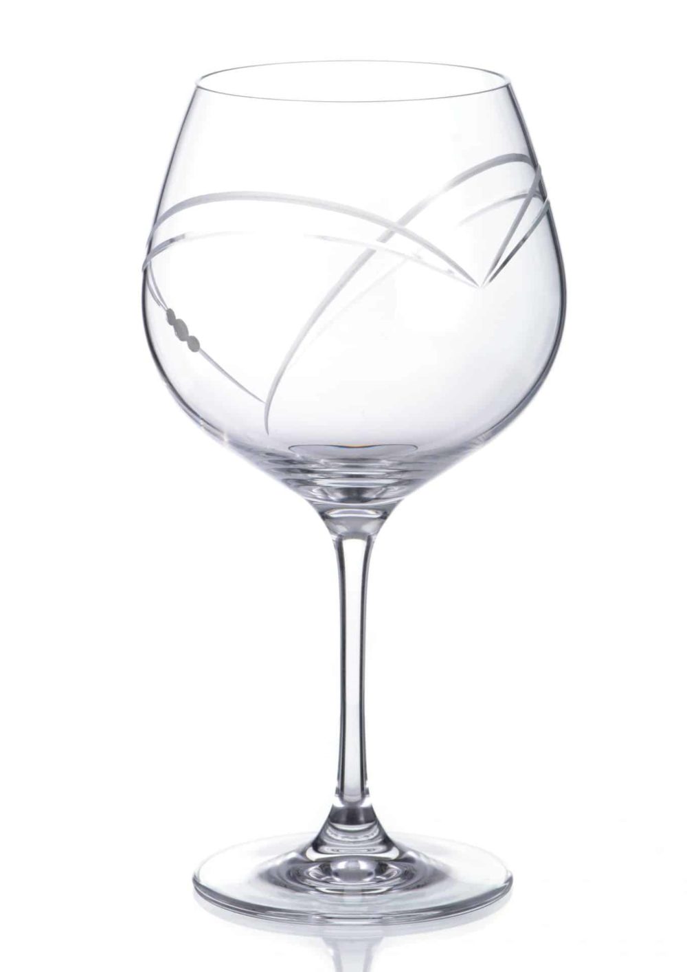 'Hearts' Gin Glass with Swarovski® crystals - Image 4