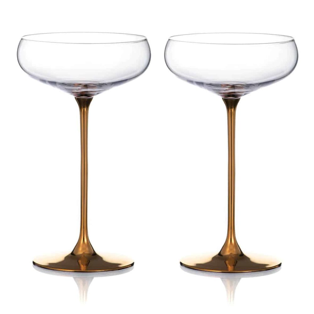 Elegance Gold Glassware