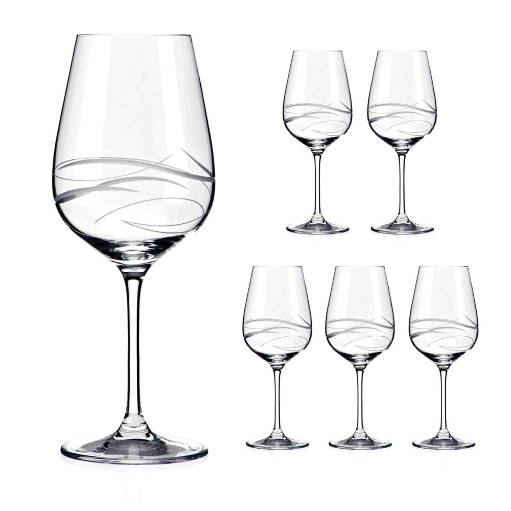 Wine Glasses  Diamante Home