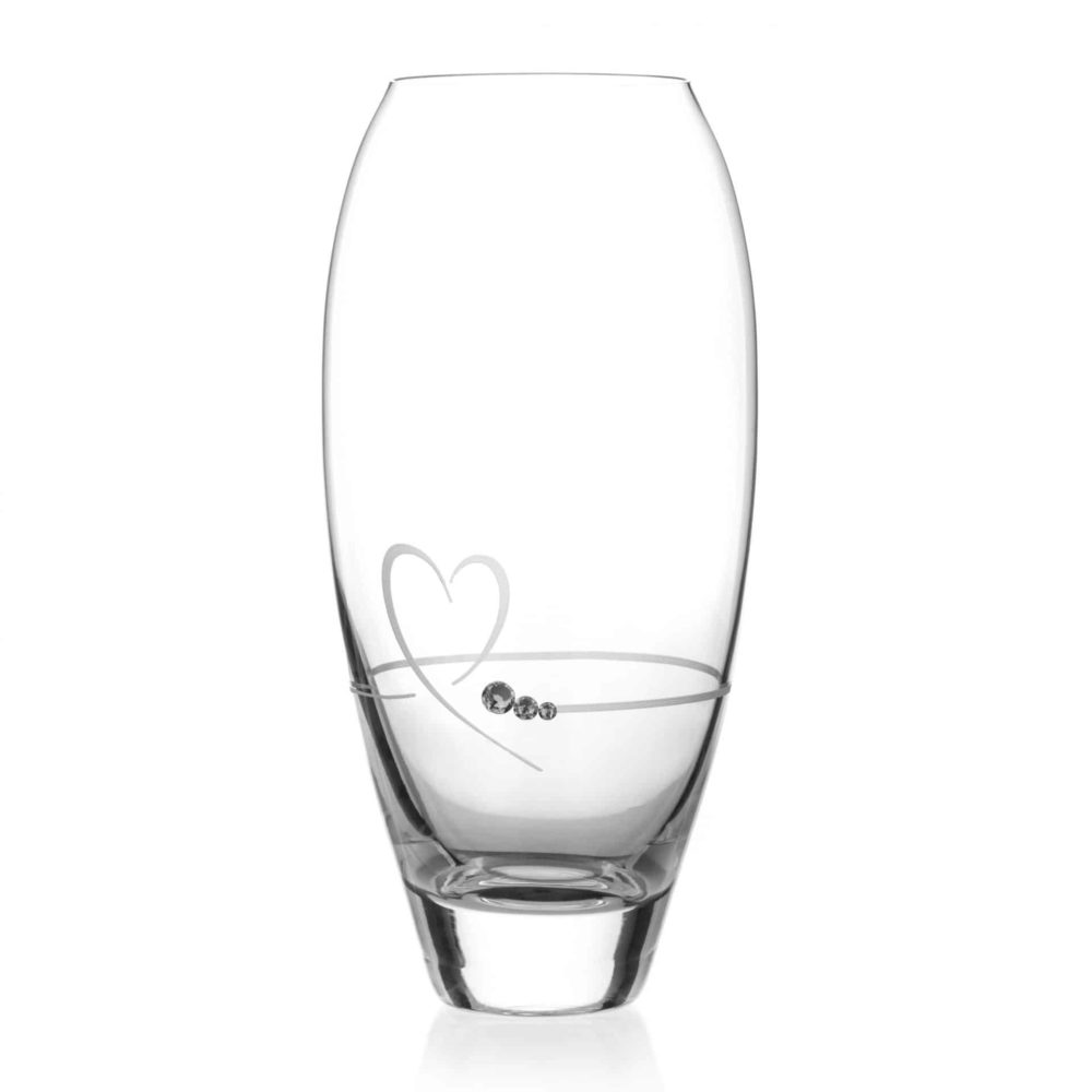 Heart design vase