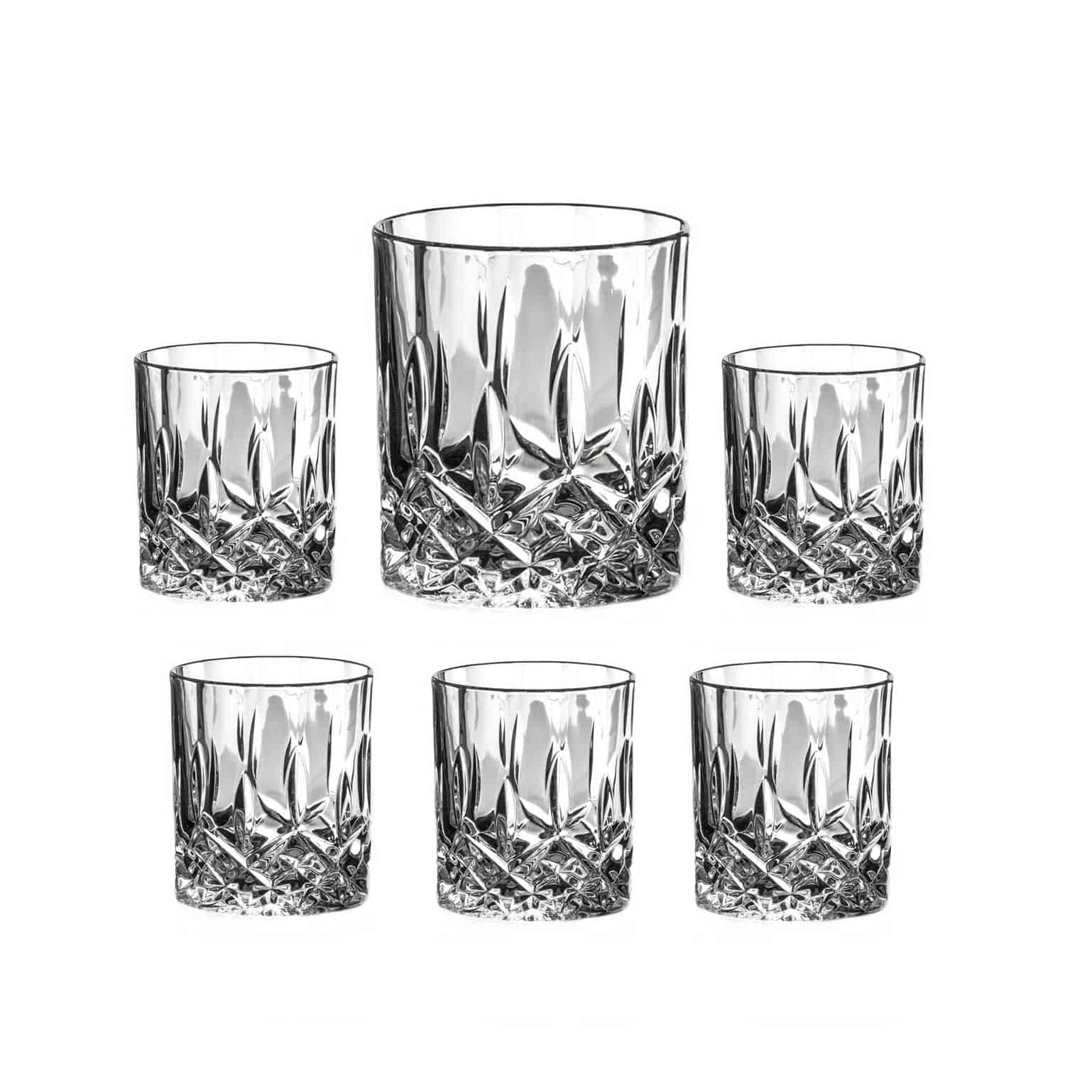 Whisky Glasses  Buckingham Crystal Whisky Glass Pair