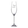 21st Birthday Champagne Flute Adorned with Crystals by Swarovski®
