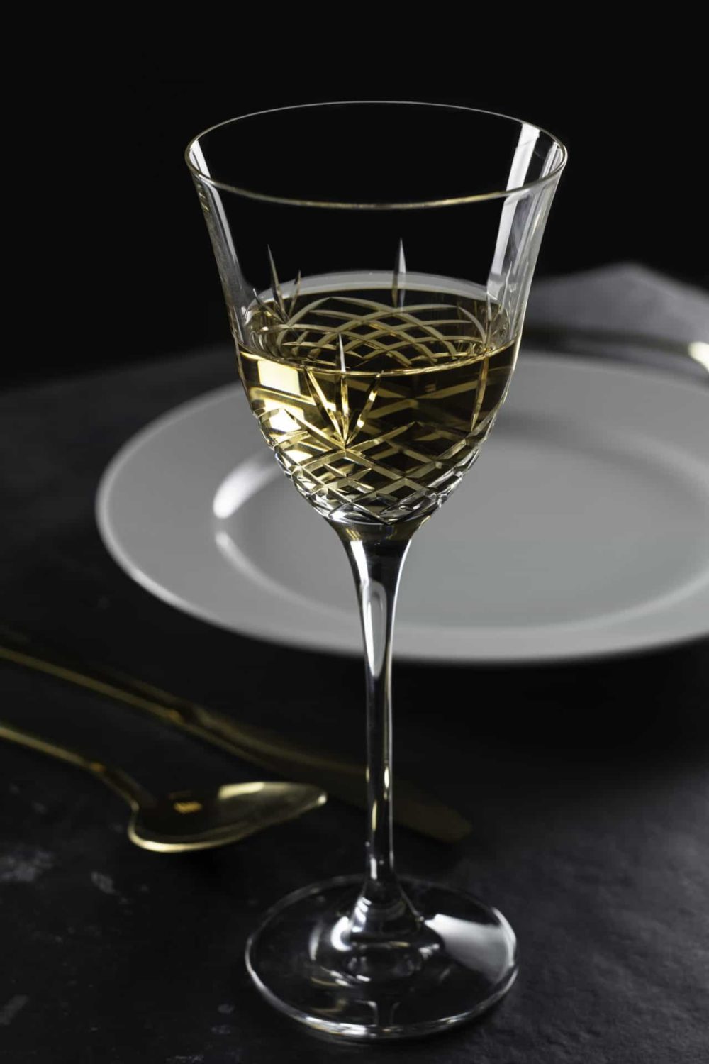 Blenheim White Wine Glasses - Set of 2 - Image 3