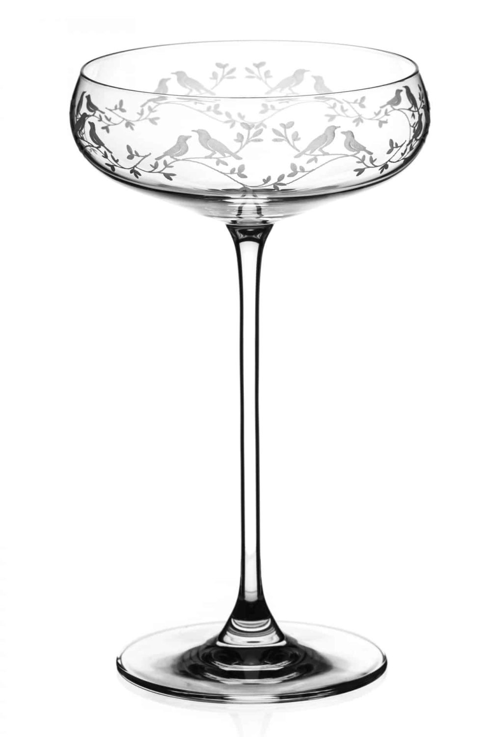 Birdsong Champagne Saucers - Set of 2 - Image 4