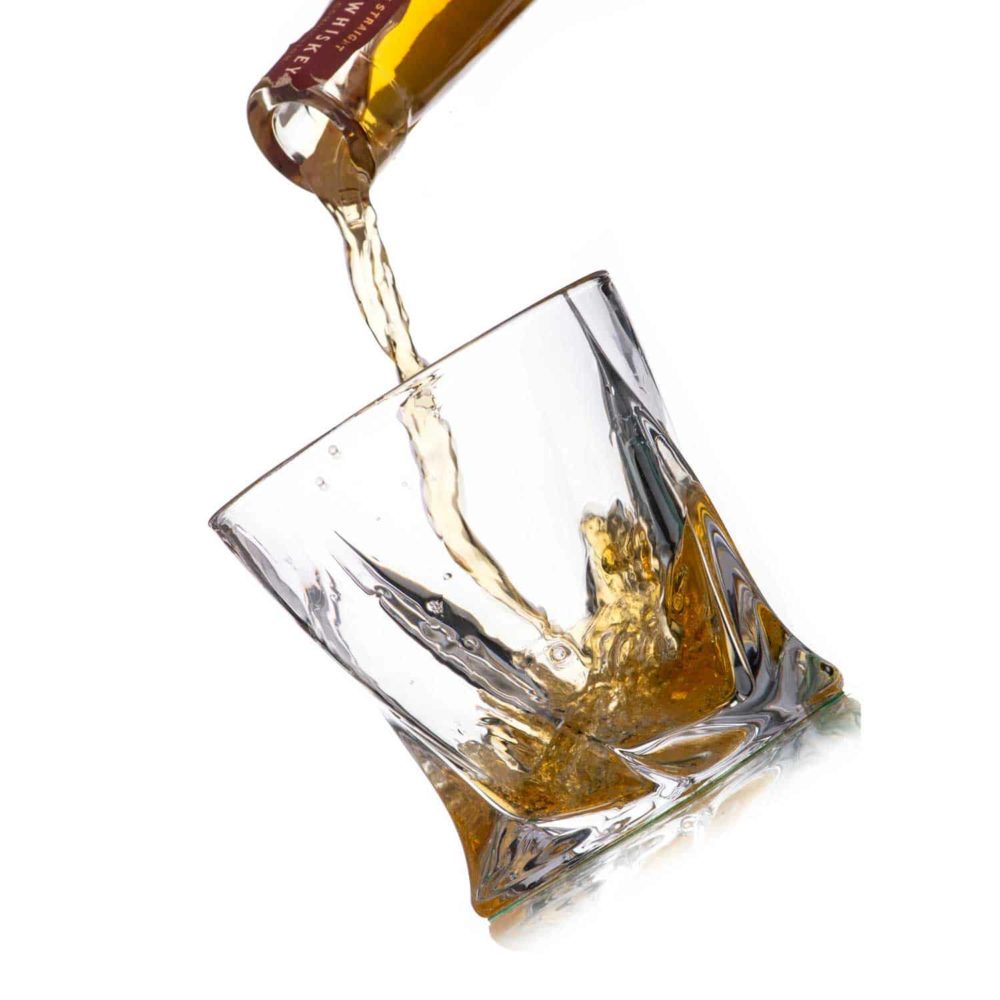 Quadro Crystal Whiskey Tumblers - Set of 2 - Image 4