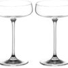 Auris Champagne Saucers - Set of 2