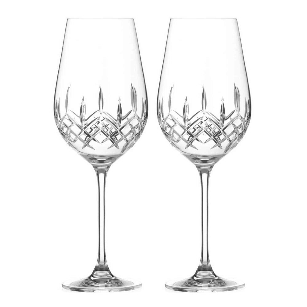 Hampton Crystal Red Wine Glasses - Set of 6