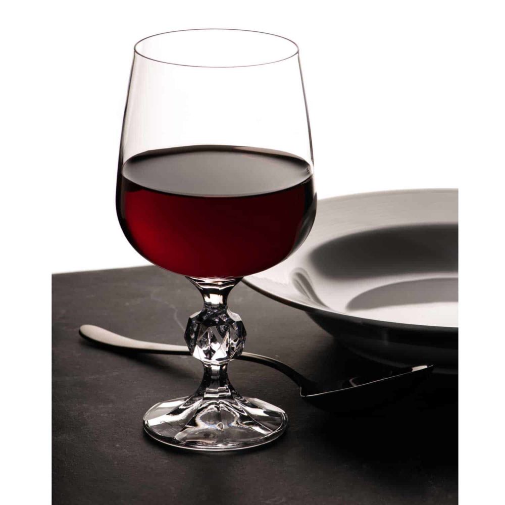 Claudia Red Wine Glasses - Set of 6 - Image 3