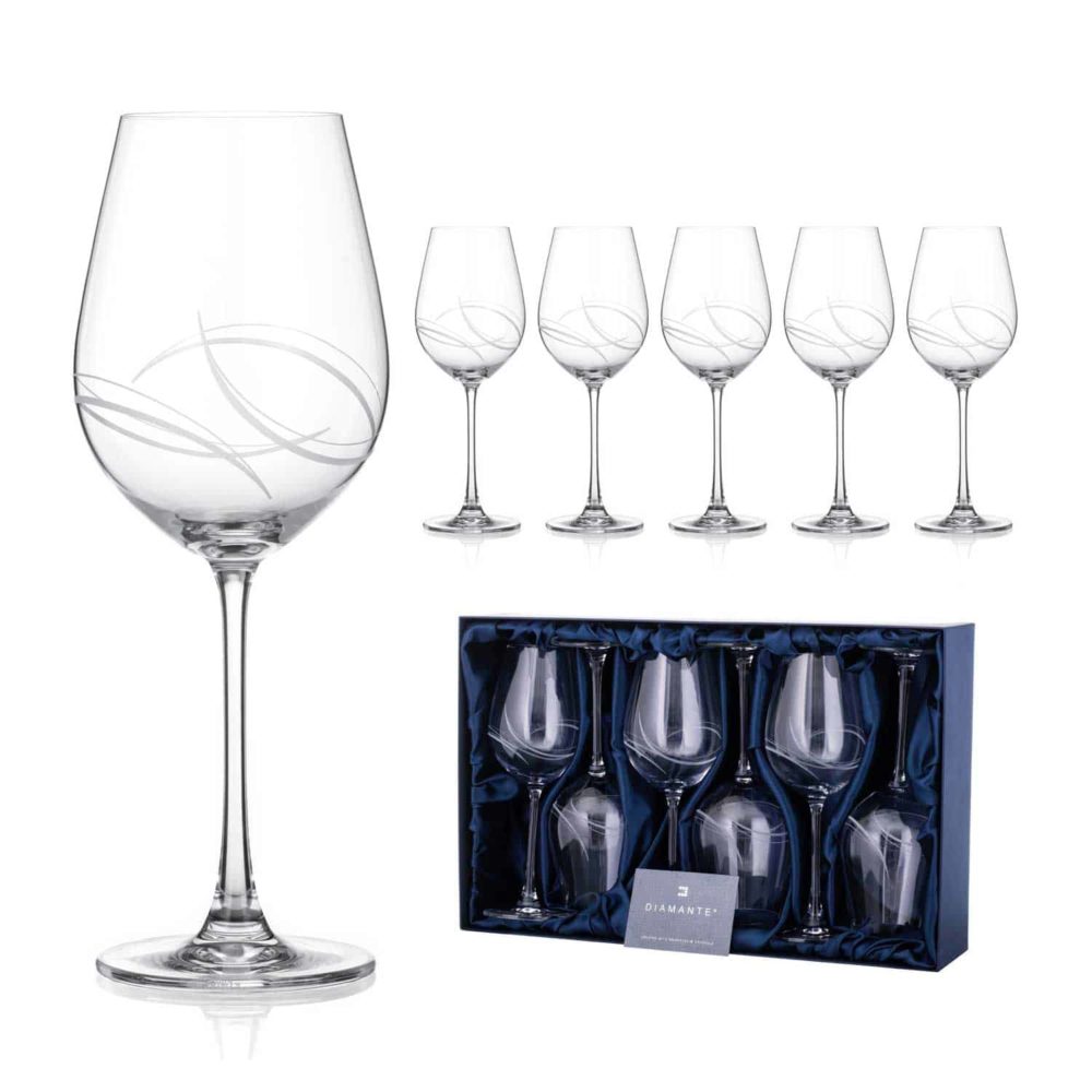 Aurora Red Wine Glasses - Set of 2 - Image 2