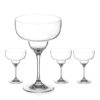 Auris Margarita Cocktail Glasses - Set of 4