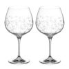 Floral Collection Gin Glasses - Set of 2