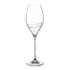 Spiral Prosecco Glass Adorned with Crystals by Swarovski® - Single