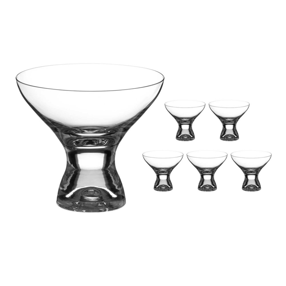 Bohemia Crystal Samba Cocktail Glasses - Set of 6