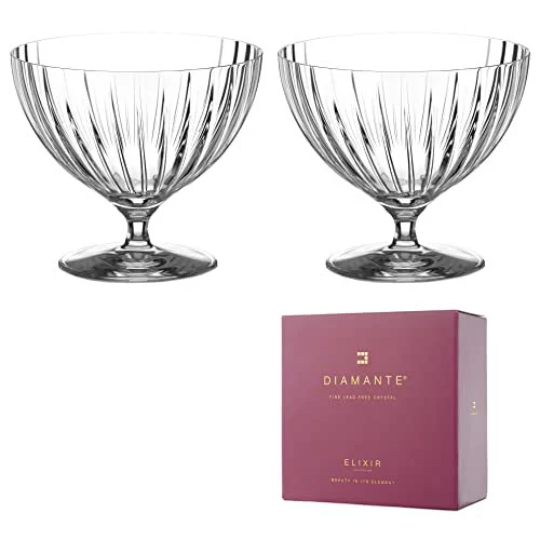 DIAMANTE Port and Wine Tasting Glasses 'auris' Collection