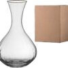 Mirage Gold Wine Carafe Crystal Glass Wine Decanter - 1500ml