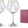 Mirage Gold Gin Glass - Set of 2