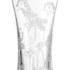 "Dragonfly" Wildlife Hand Cut Trumpet Vase - 25cm