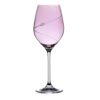 Pink 'Silhouette' Wine glasses - Single Glass