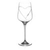 "Hearts" Just for You Wine Glass - Single