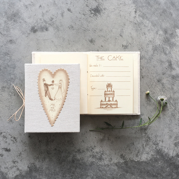 Little Wedding Record Book – Wedding Day Details Journal