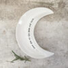 Wobbly Moon Porcelain Dish “Love You to the Moon and Back” – Small Trinket Dish