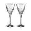 Regency Crystal Wine Glasses - Set of 2
