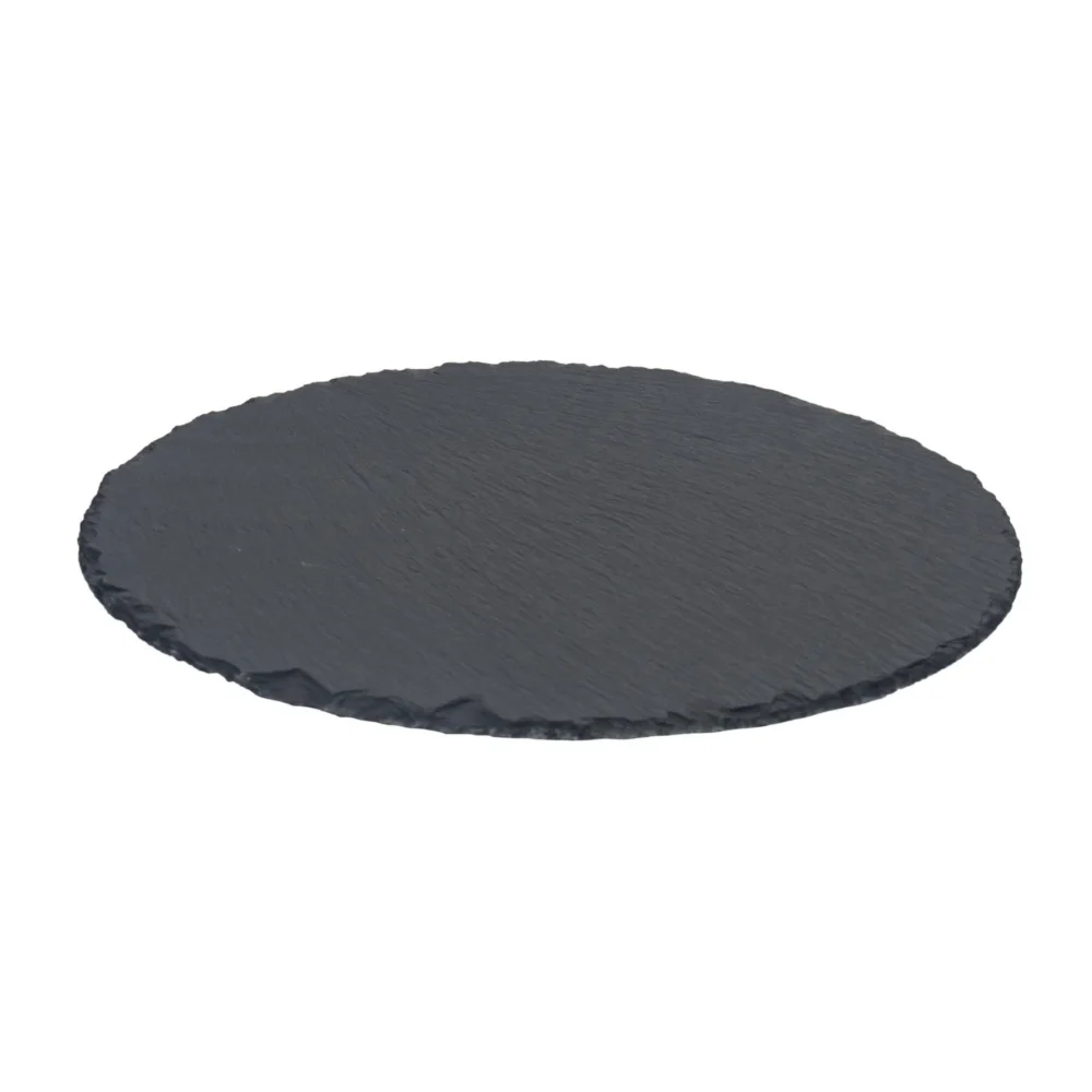 Round Slate Serving Platter