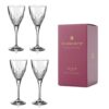 Regency Crystal Wine Glasses - Set of 4