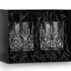 Diamante Crystal Tumblers - Set of 2 - Satin lined Gift Box