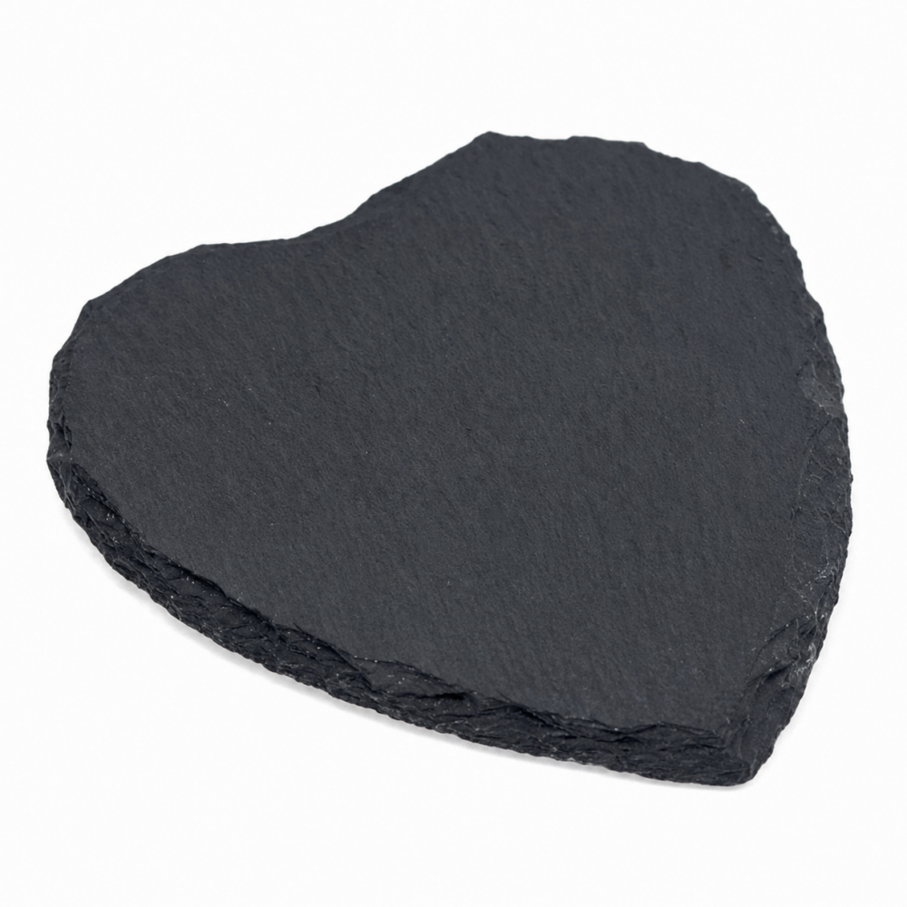 Heart Slate Drinks Coaster