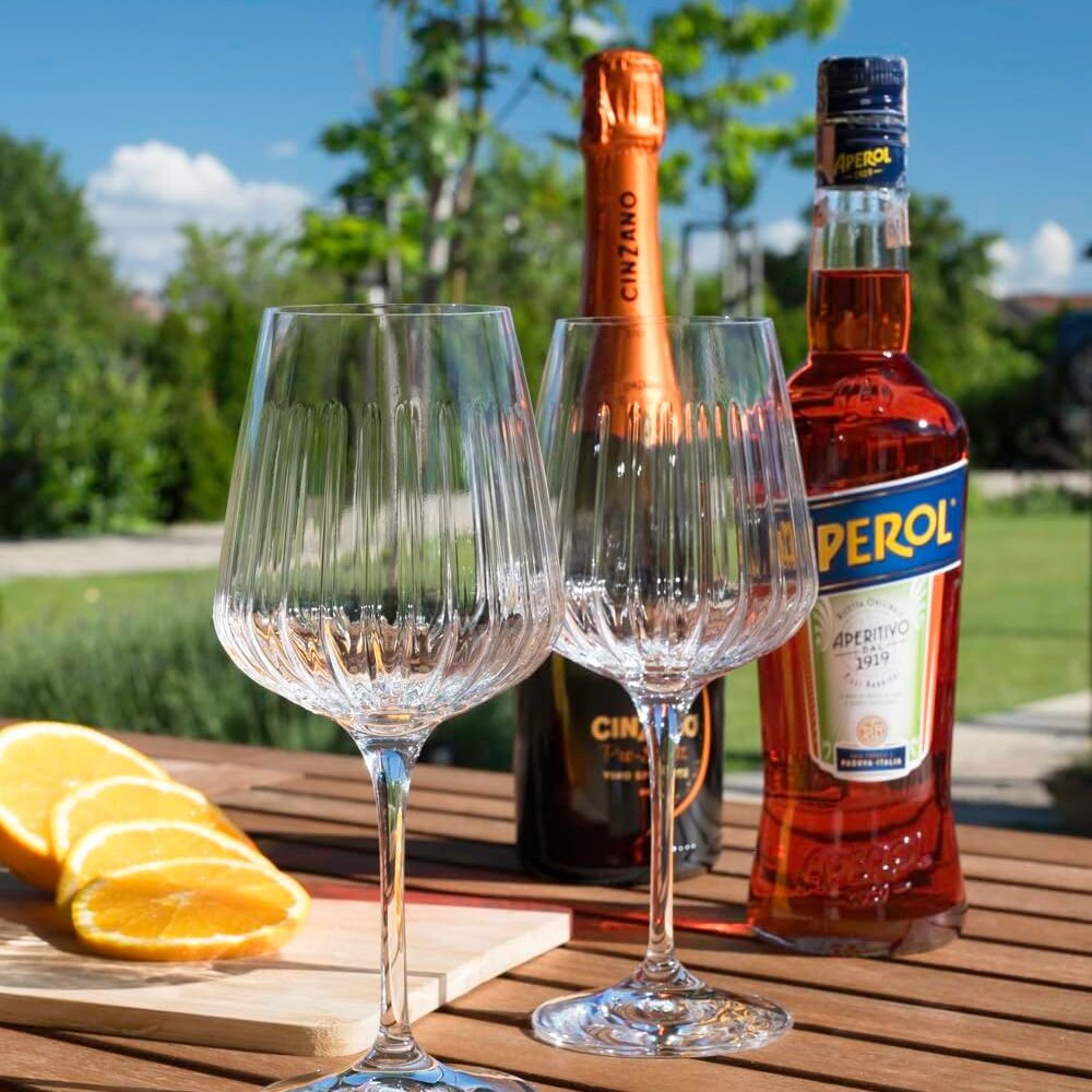Broadway Crystal Spritz Glasses - Set of 4 - Image 3