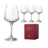 Broadway Crystal Spritz Glasses - Set of 4
