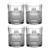 Ava Crystal Whisky Tumbler - Set of 4